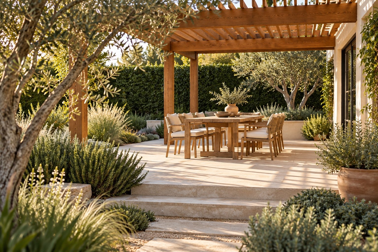 Hardscaping — illustrative landscape concept