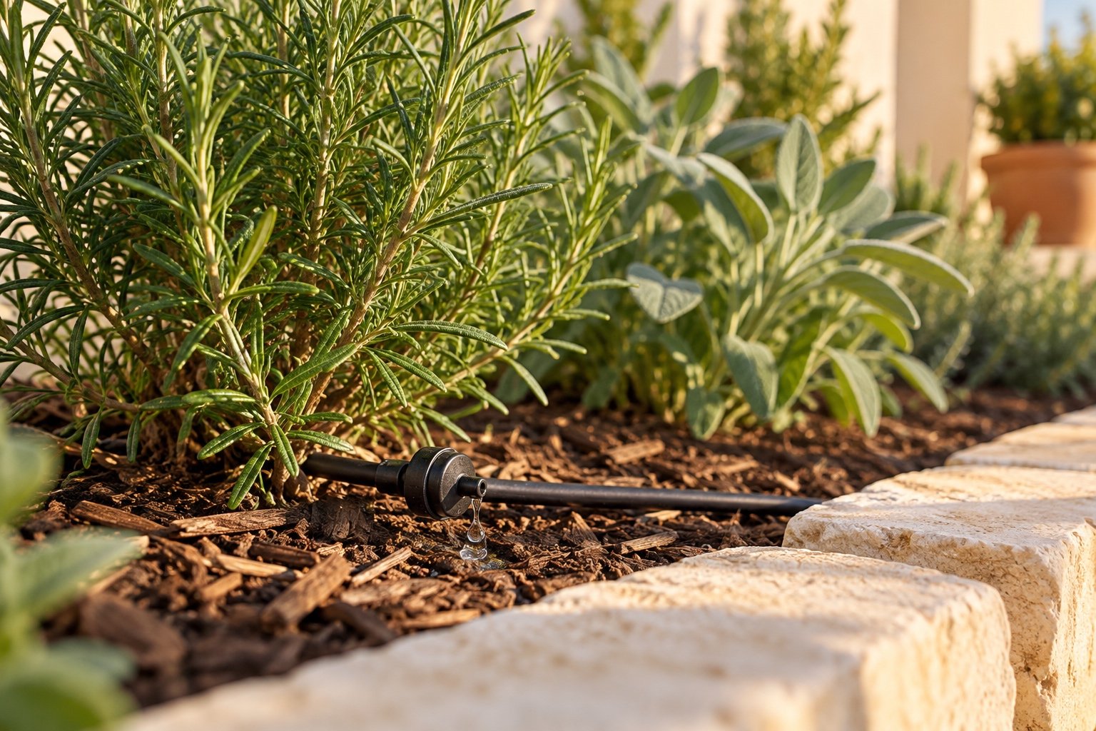 Irrigation — illustrative landscape concept